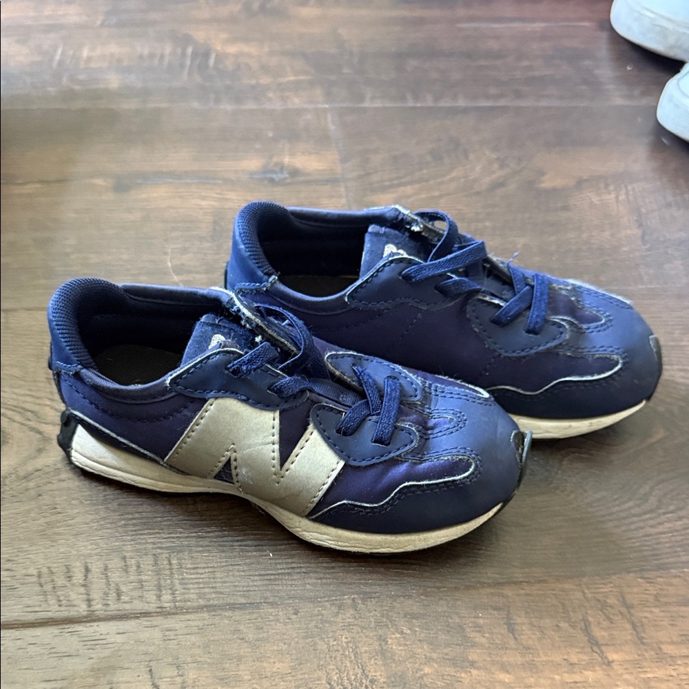 Kids Blue Sneakers - Picture 2 of 4
